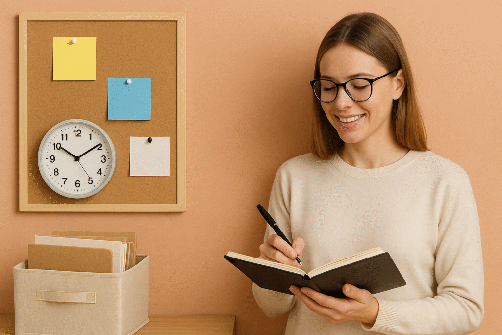 daily habits of naturally organized people