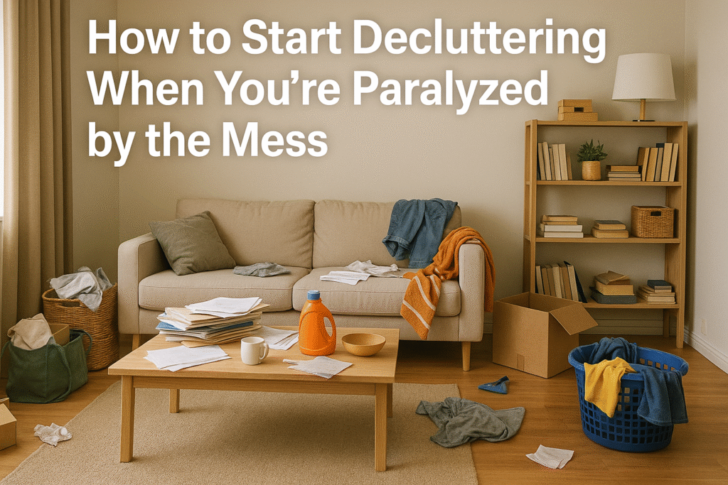 how to start decluttering