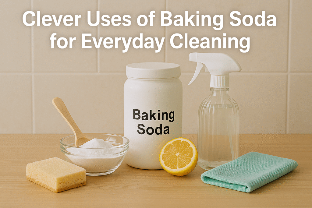 uses of baking soda for everyday cleaning
