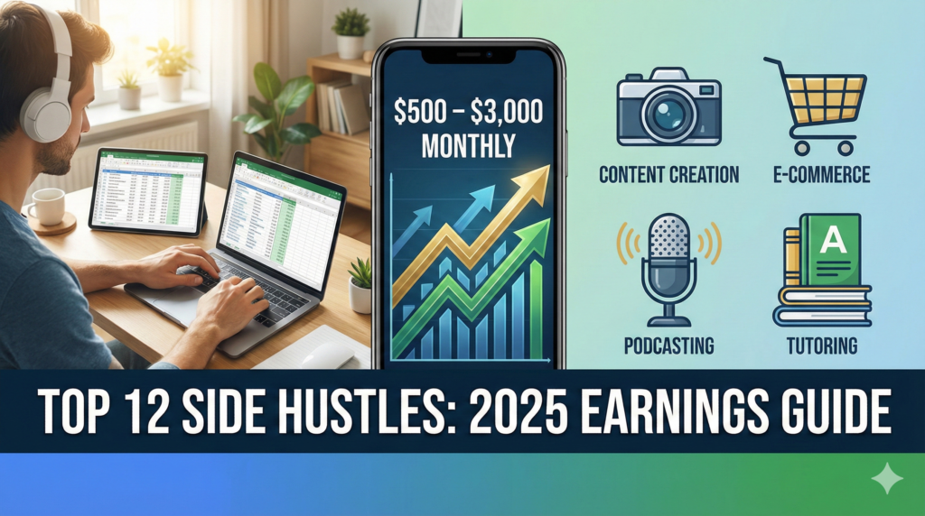 Top 12 Side Hustles Making People