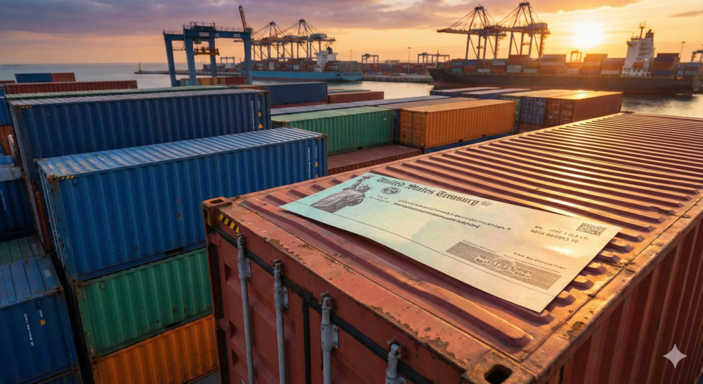 Trump announced $2000 tariff check