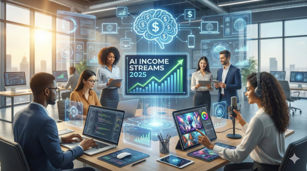 how to use ai to make money 2025