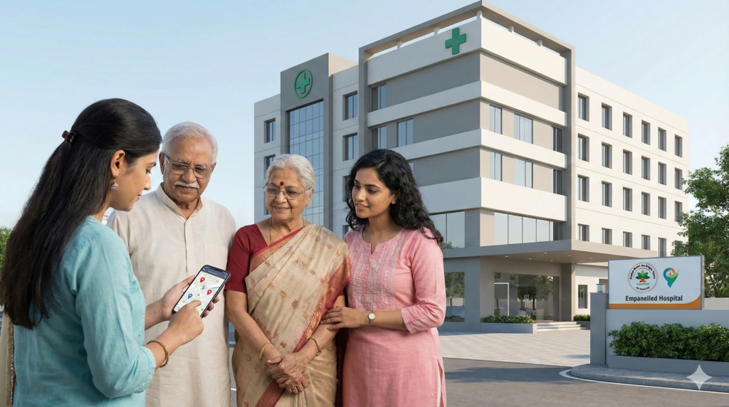 find ayushman bharat hospital near me