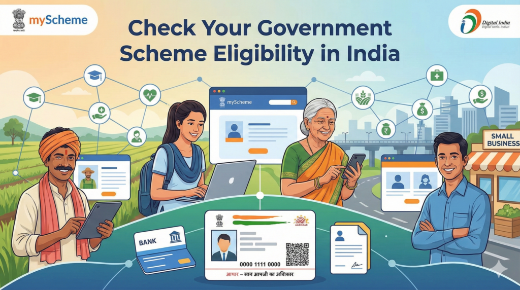 how to check which government schemes