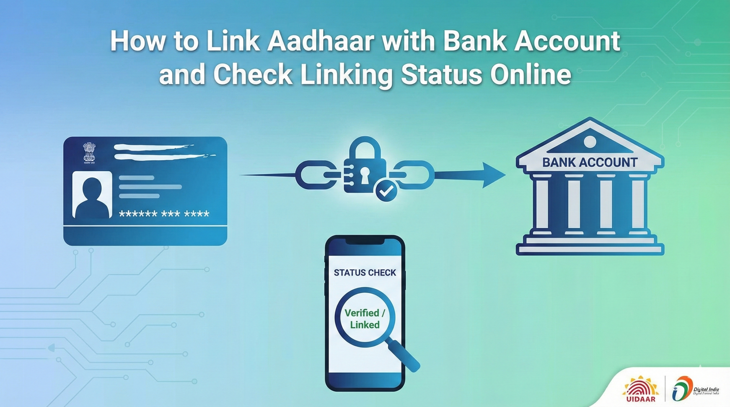 how to link aadhaar with bank account how to link aadhaar with bank account