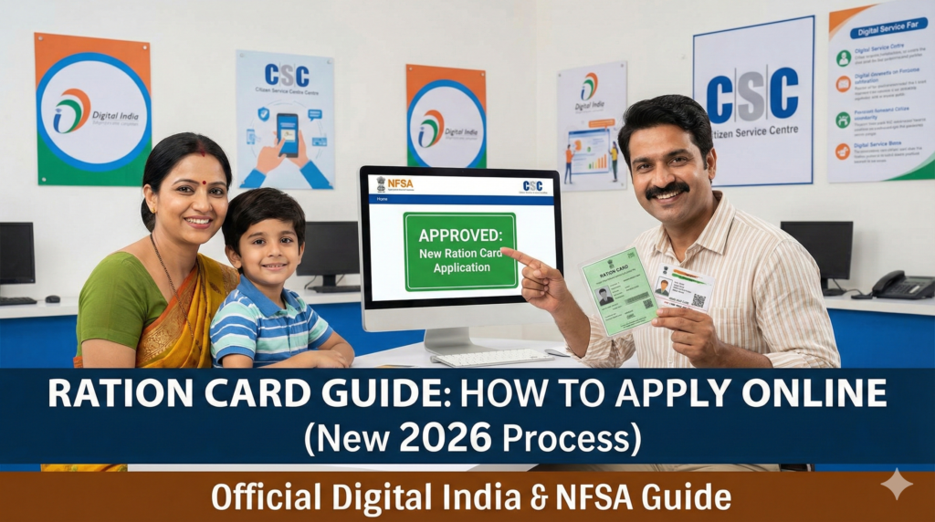 ration card application guide