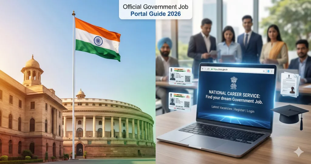 Government Job Application Guide: Official Websites India 2026