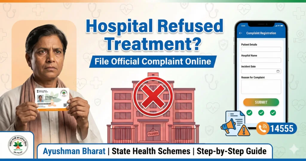 Hospital Refused Treatment? File Complaint Online 2026